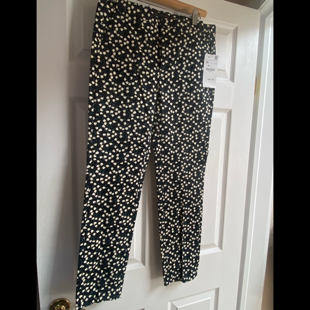 Zara floral straight leg trousers ASO Duchess Kate.